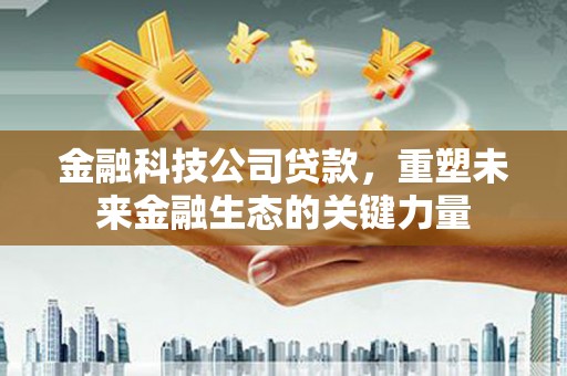 尧都金融科技公司贷款，重塑未来金融生态的关键力量